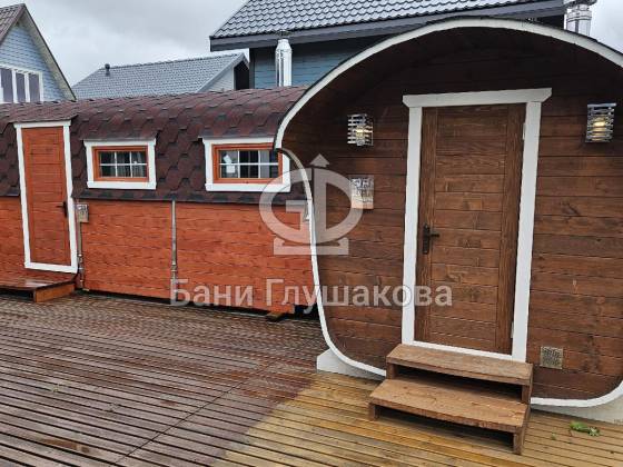 Баня бочка «Сказка» 4м из термодоски №82500274